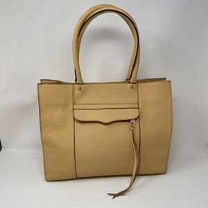 Rebecca Minkoff cream  tote bag